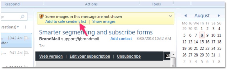 Outlook.com Email Whitelisting