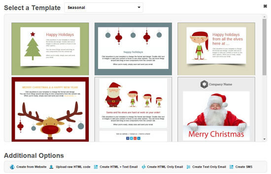 BrandMail Christmas Email Marketing Templates