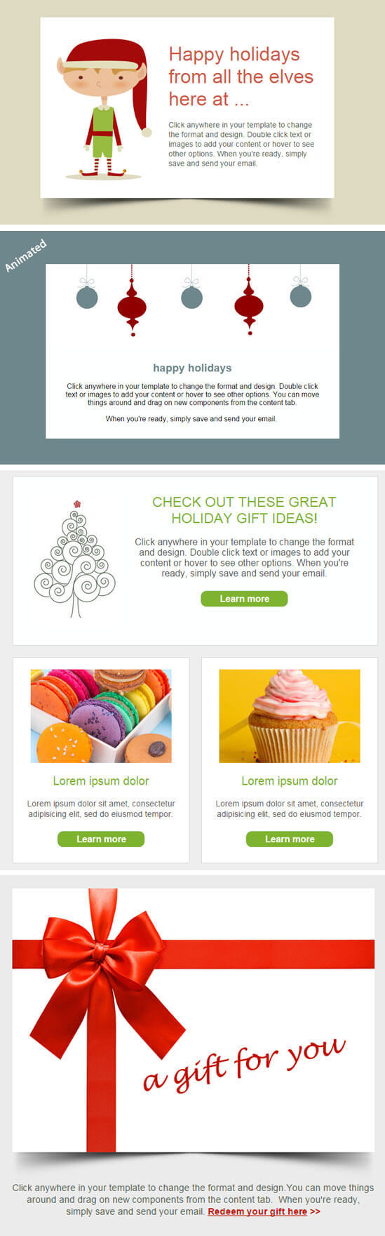 BrandMail Christmas Email Marketing Templates